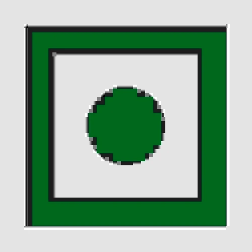 Pure vegetarian food symbol